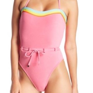 Juicy couture one piece terry swimsuit